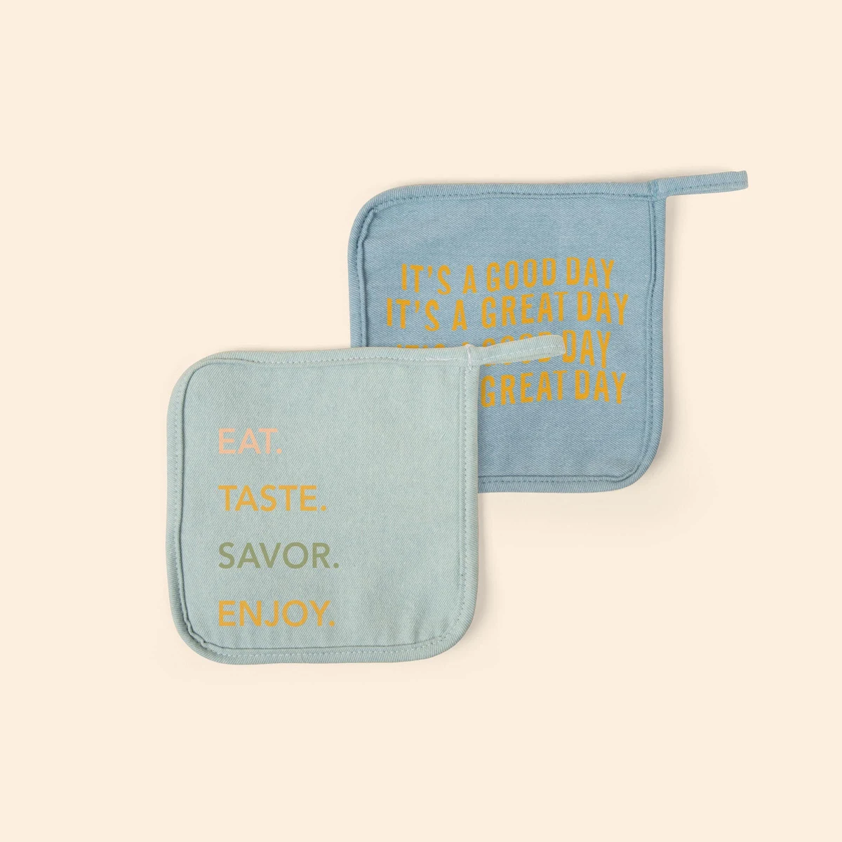 HOT PAD - DENIM 1