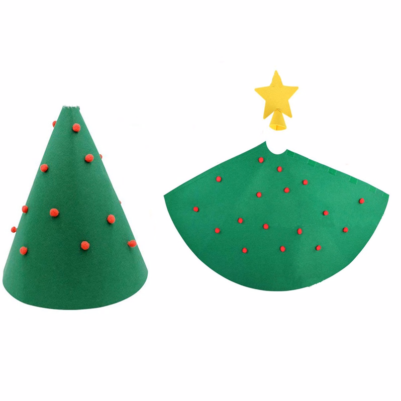 3D Christmas Tree With Christmas Decorations