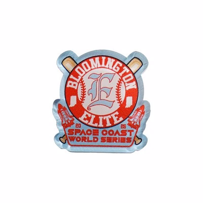 USA Made Full Color Acrylic Custom Shaped Lapel Pin - Up to 1.25"x1.25" - Medium