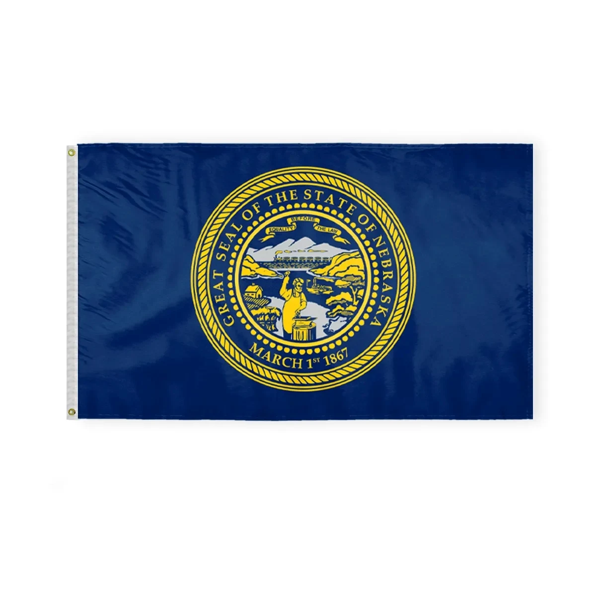 3'x5' Nebraska ePoly Printed Flags 1