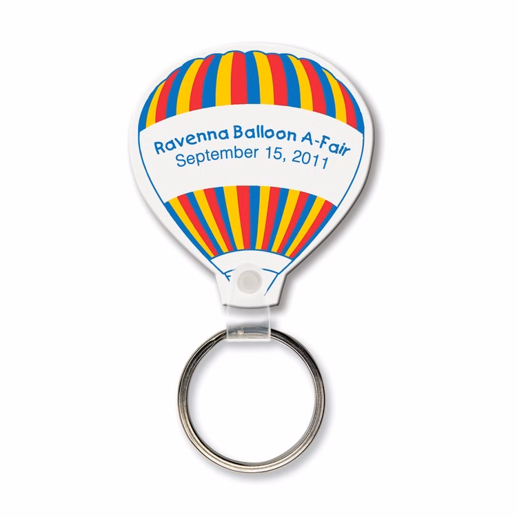 Air Balloon Key Tag (Spot Color)
