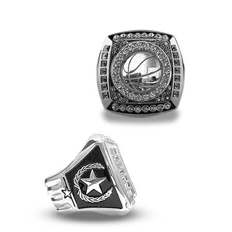 Basketball Championship Ring Silver 1