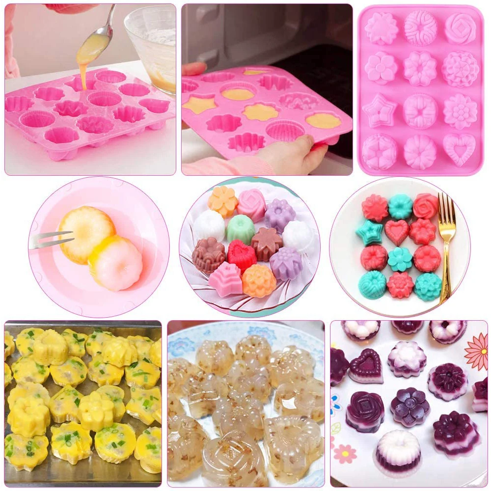 Silicone Molds For Baking Or Making Chocolate, Candy, Jelly 1