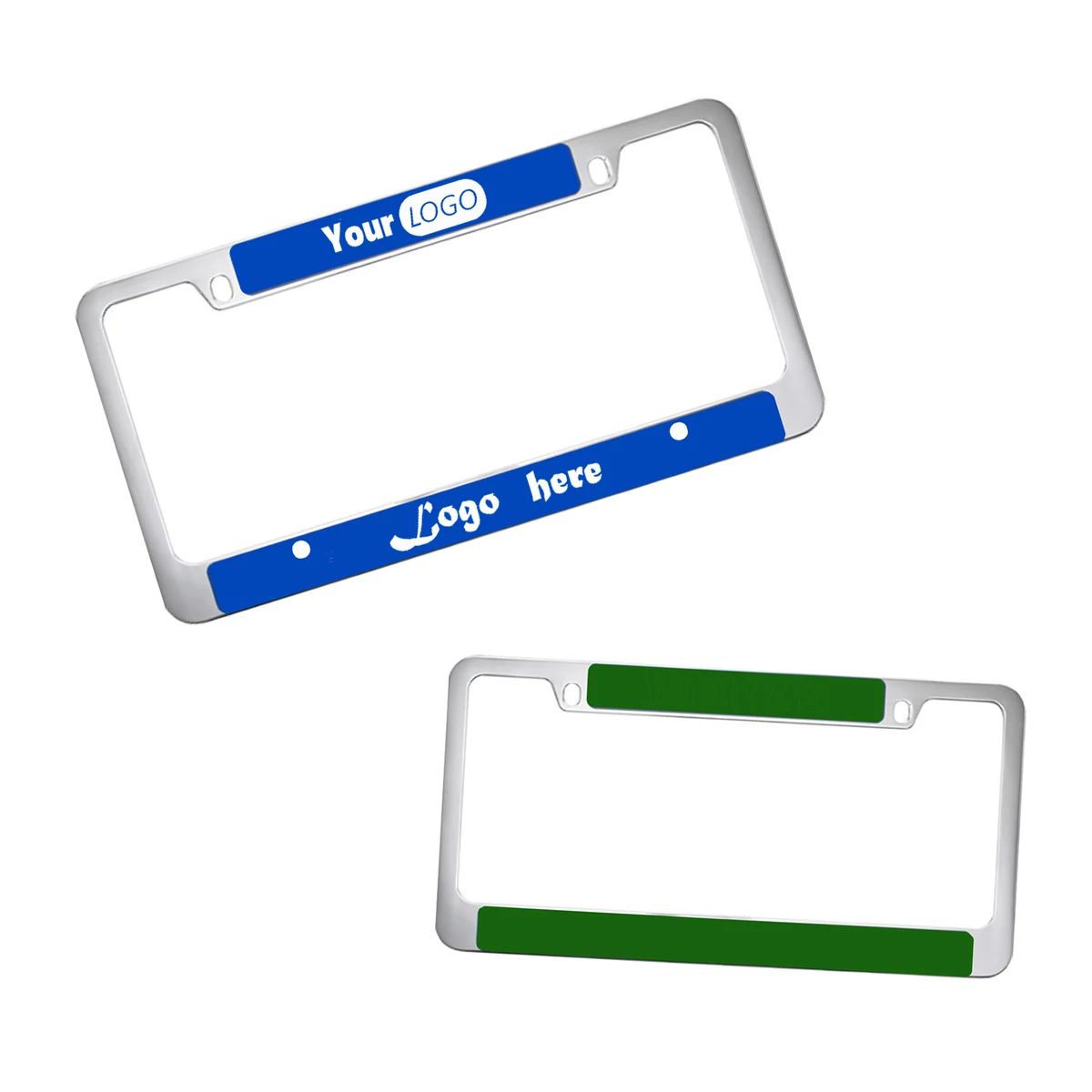 Custom Aluminum License Plate Frame 1