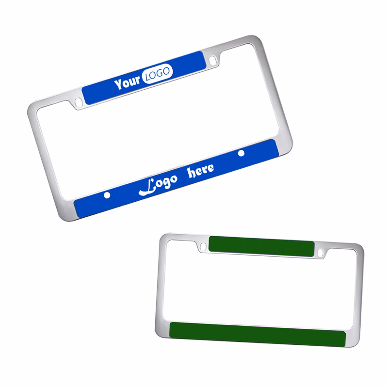 Custom Aluminum License Plate Frame