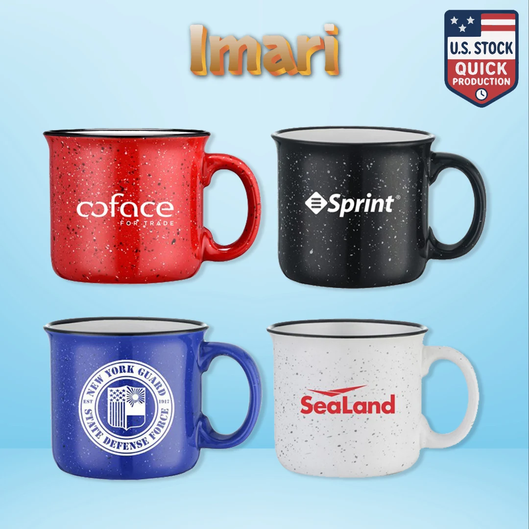 Imari 15oz Ceramic Speckled Campfire Mug 1