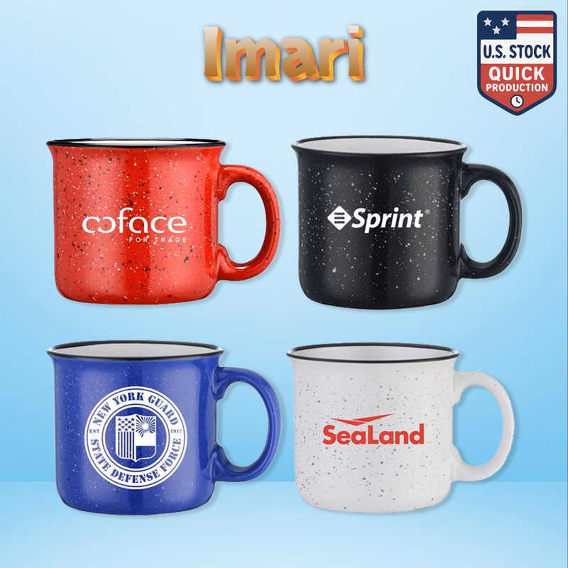 Imari 15oz Ceramic Speckled Campfire Mug