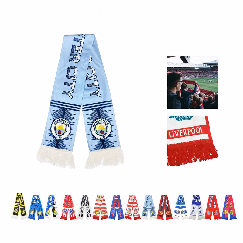 Vibrant Polyester Scarf for Sports Crowds
