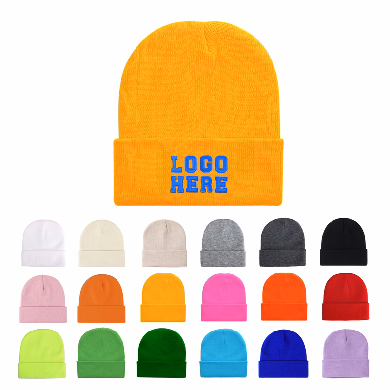 Unisex Winter Knit Hat Beanie for Men and Women