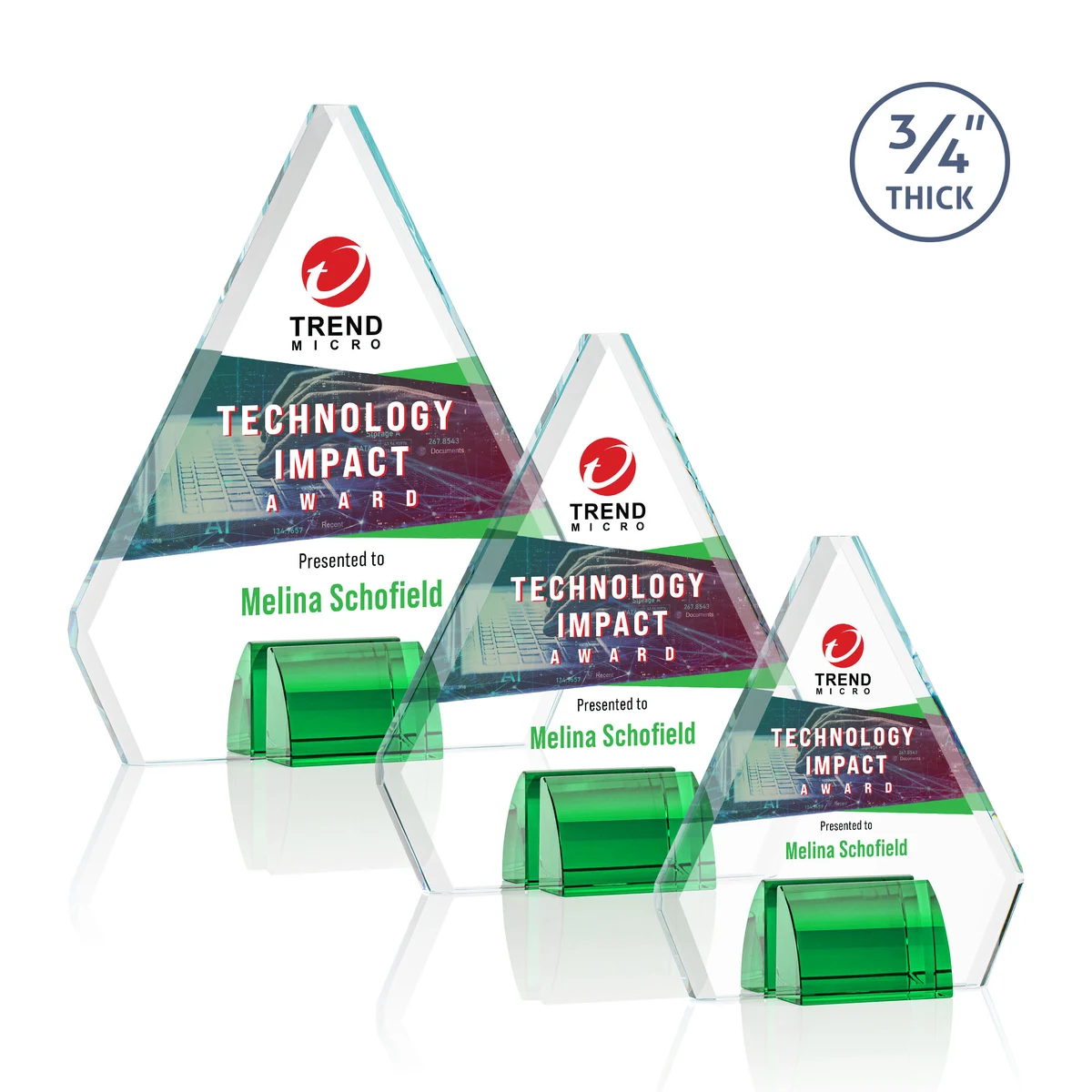 Roxborough VividPrint™ Award - Green 1