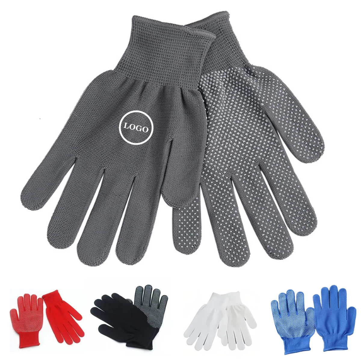 Anti-Slip Nylon Safety Gloves 1