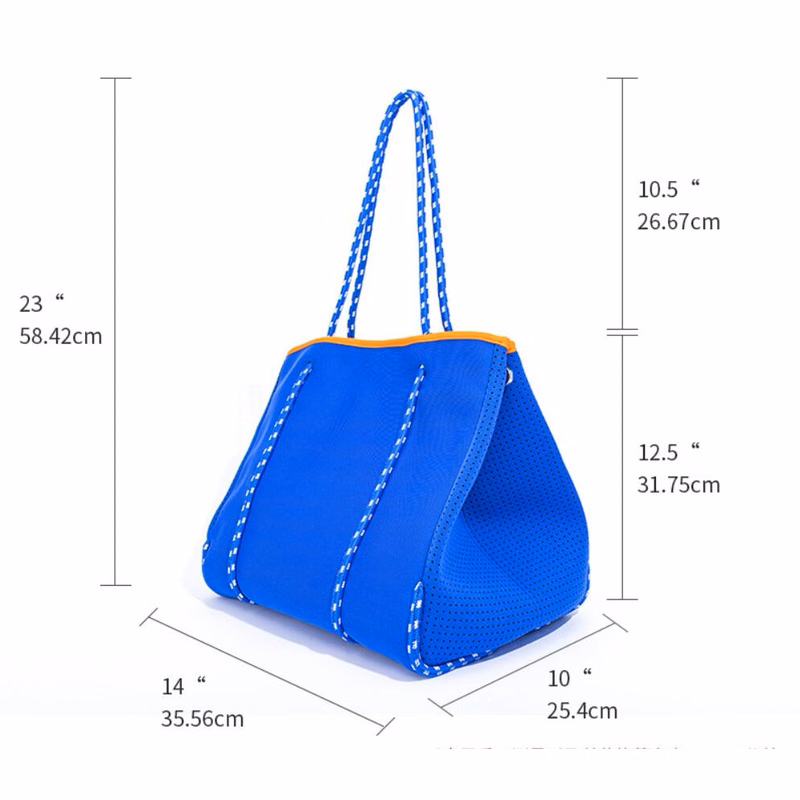 Large Capacity Neoprene Beach Tote Bag