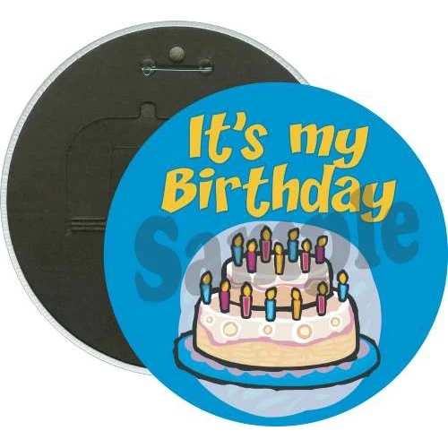 It's my birthday, Birthday Button 1