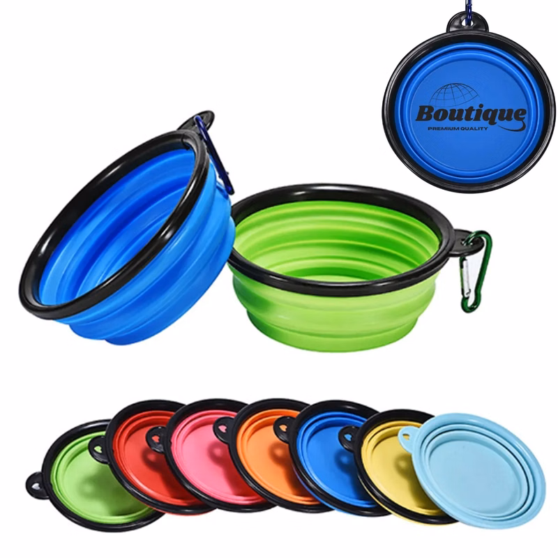 Foldable Travel Pet Bowl Portable Dog Cat Feeding