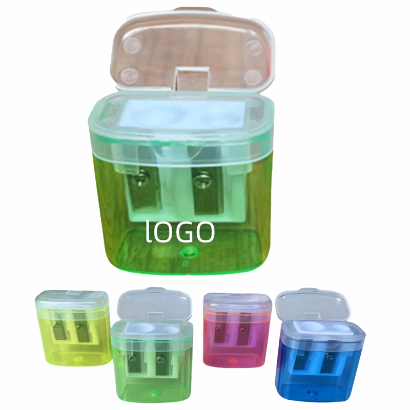 Dual Hole Colored Pencil Sharpeners