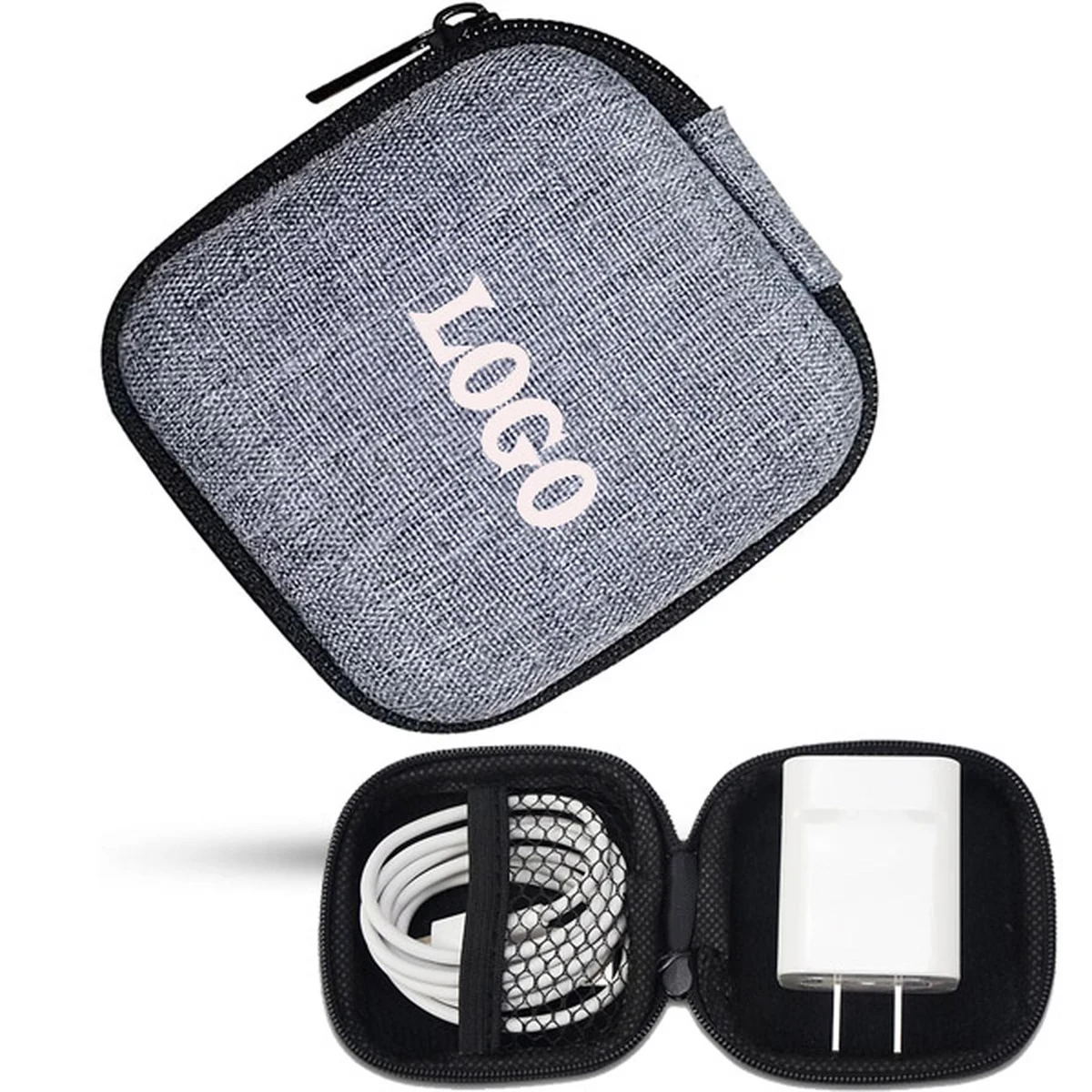 Headphone Case and Cable Organizer Bag 1