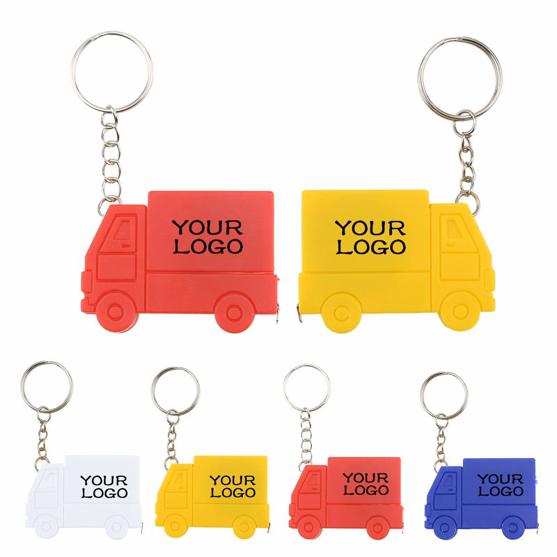 MOQ 20 PCS Promotional Truck-Shaped Measuring Tape