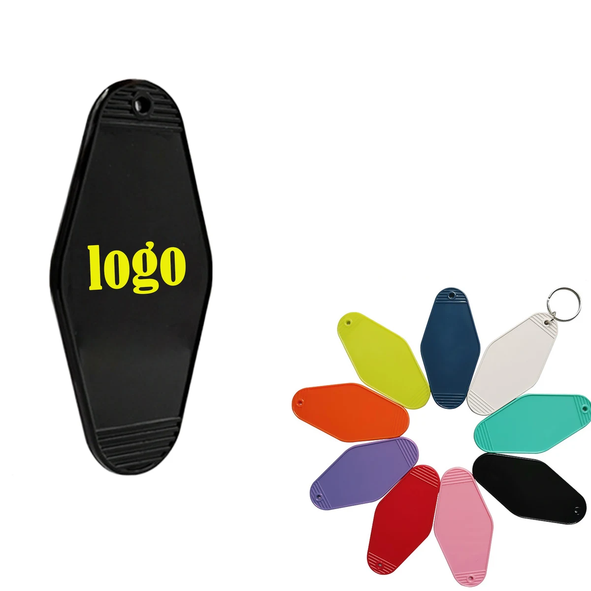 Durable Vintage Plastic Motel Key Tag MOQ100 1