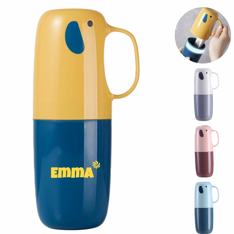 Detachable Toothbrush Travel Cup – Compact & Easy to Clean