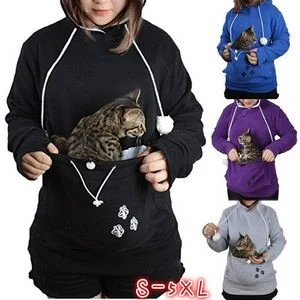 Women Pet Pouch Hoodie Women'S Hoodies 1