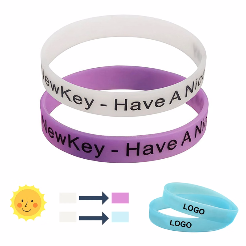 UV Silicone Color-Changed Wristband