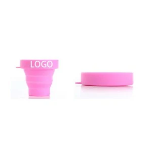 Food Grade Silicone Collapsible Folding Cup 1