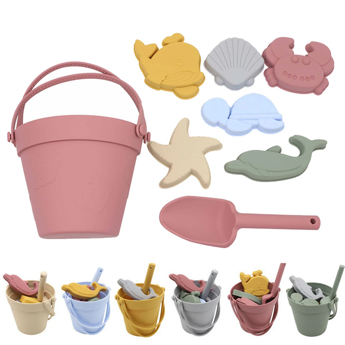Kids Silicone Beach Sand Toys 1