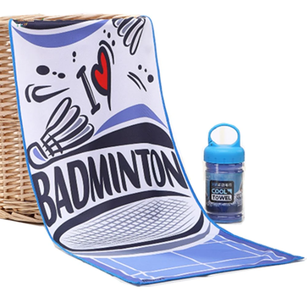 Instant Cooling Sports Towels In Bottle Containers 1