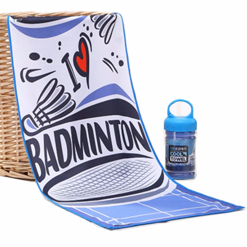 Instant Cooling Sports Towels In Bottle Containers