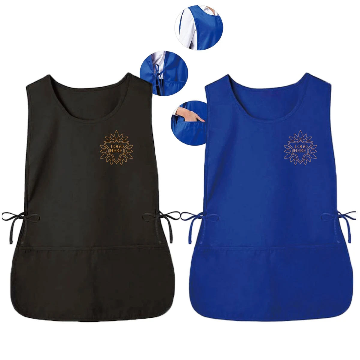 Two Pockets Cobbler Apron 1