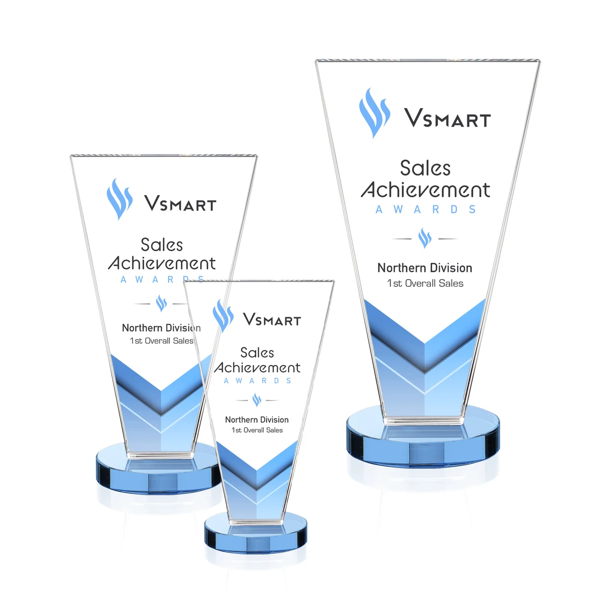 Burney VividPrint™ Award - Sky Blue 1