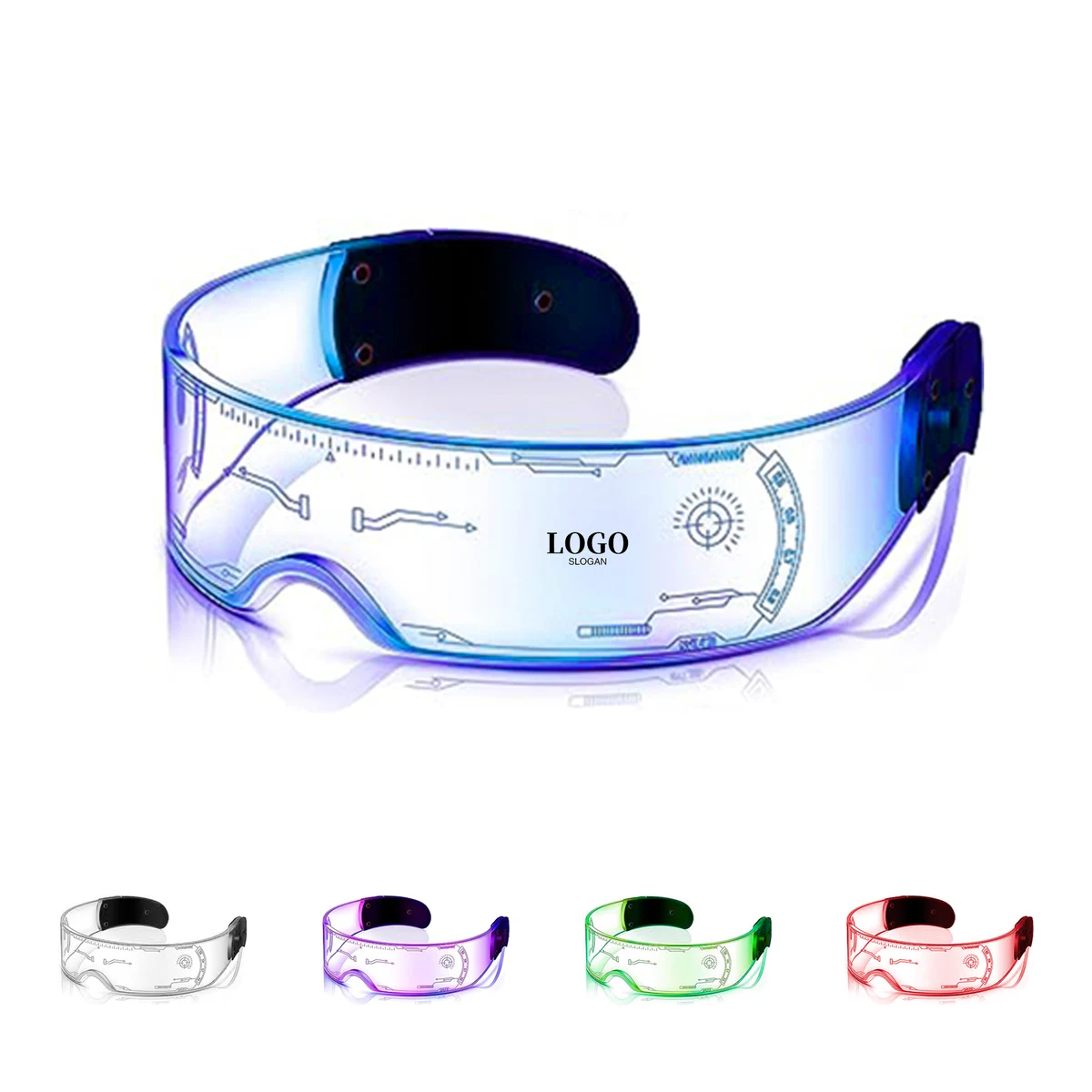 LED Visor Glasses 1