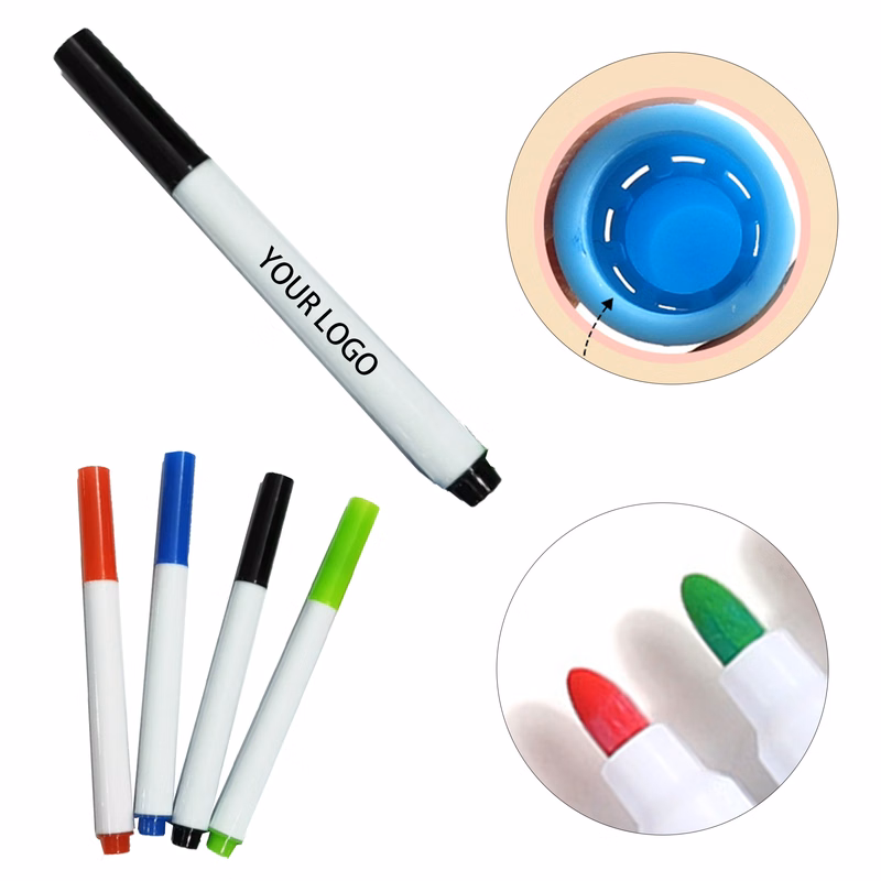 MOQ:50pcs Erasable Marker Pens