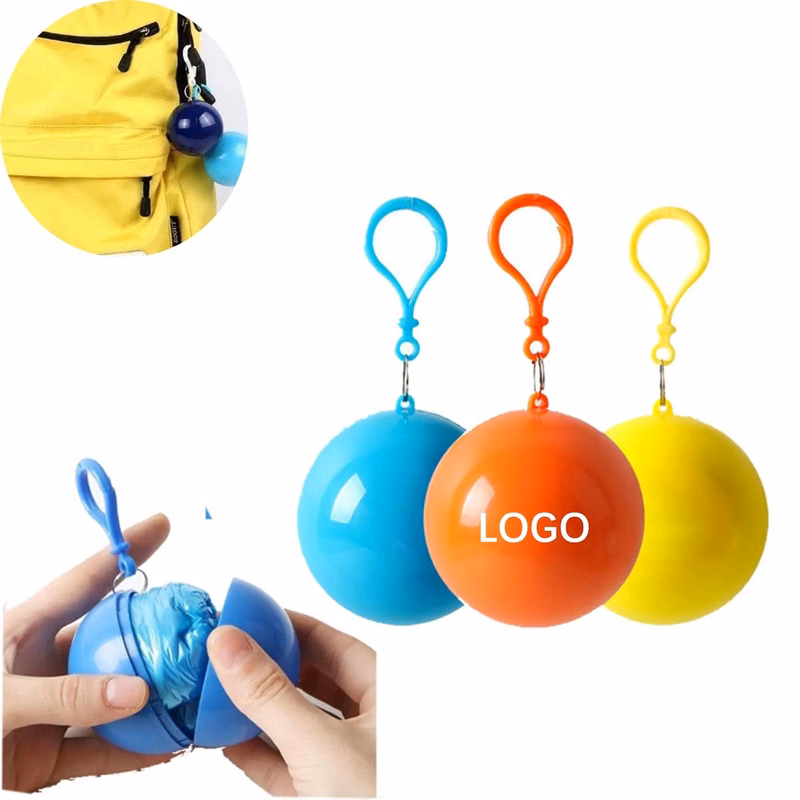 Portable Transparent Disposable Raincoat
