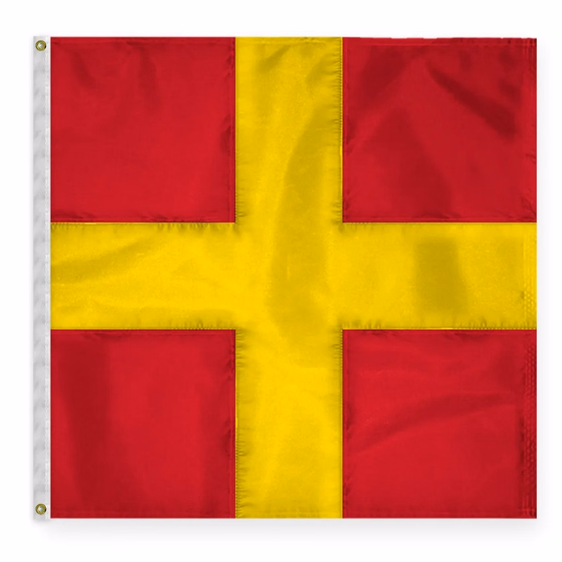 Sewn Code Flag - Romeo