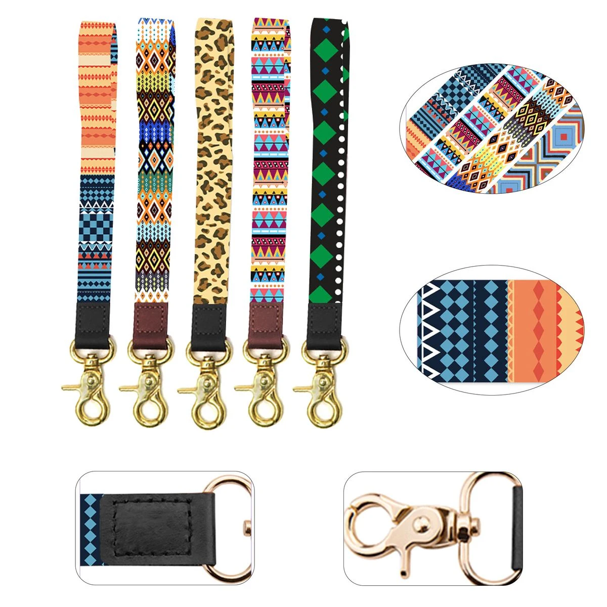 Full Color Wristband Keychain 1