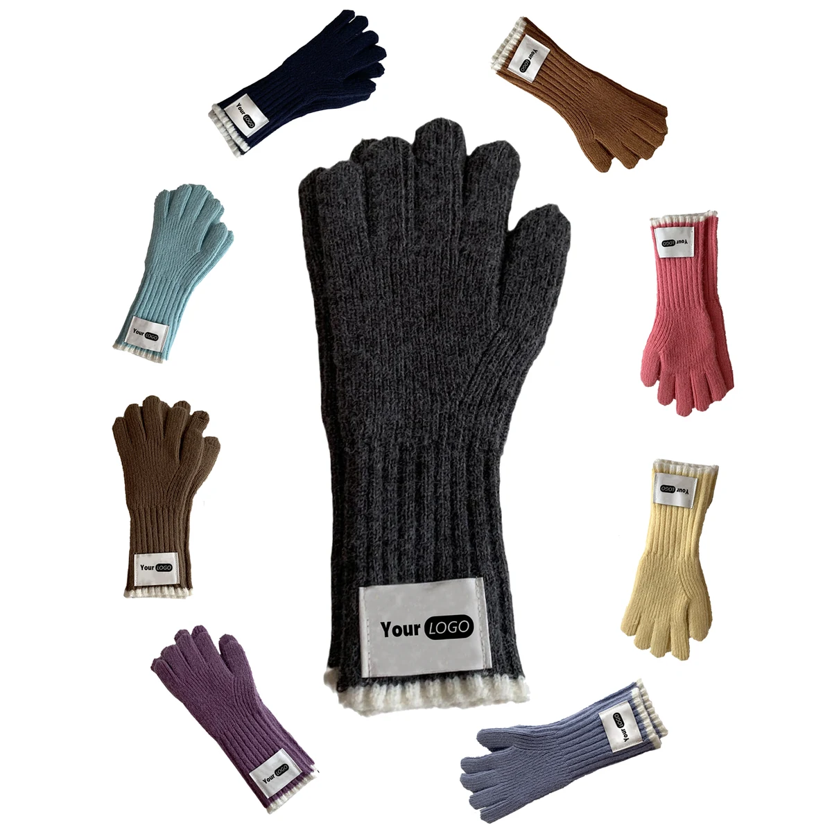 Custom Label Winter Gloves 1