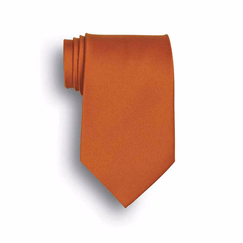 Orange Silk Tie