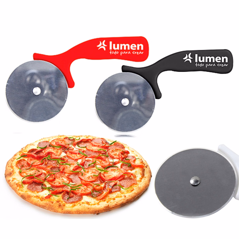 Long Handle Stainless Steel Wheel Pizza Cutter