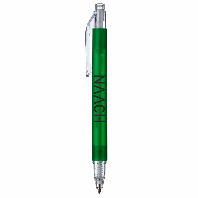 Pompano Clear Plastic Pens