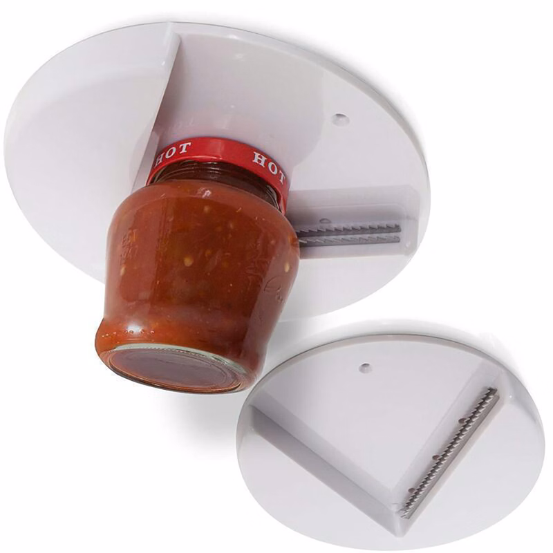 Under Cabinet Grip Jar Opener