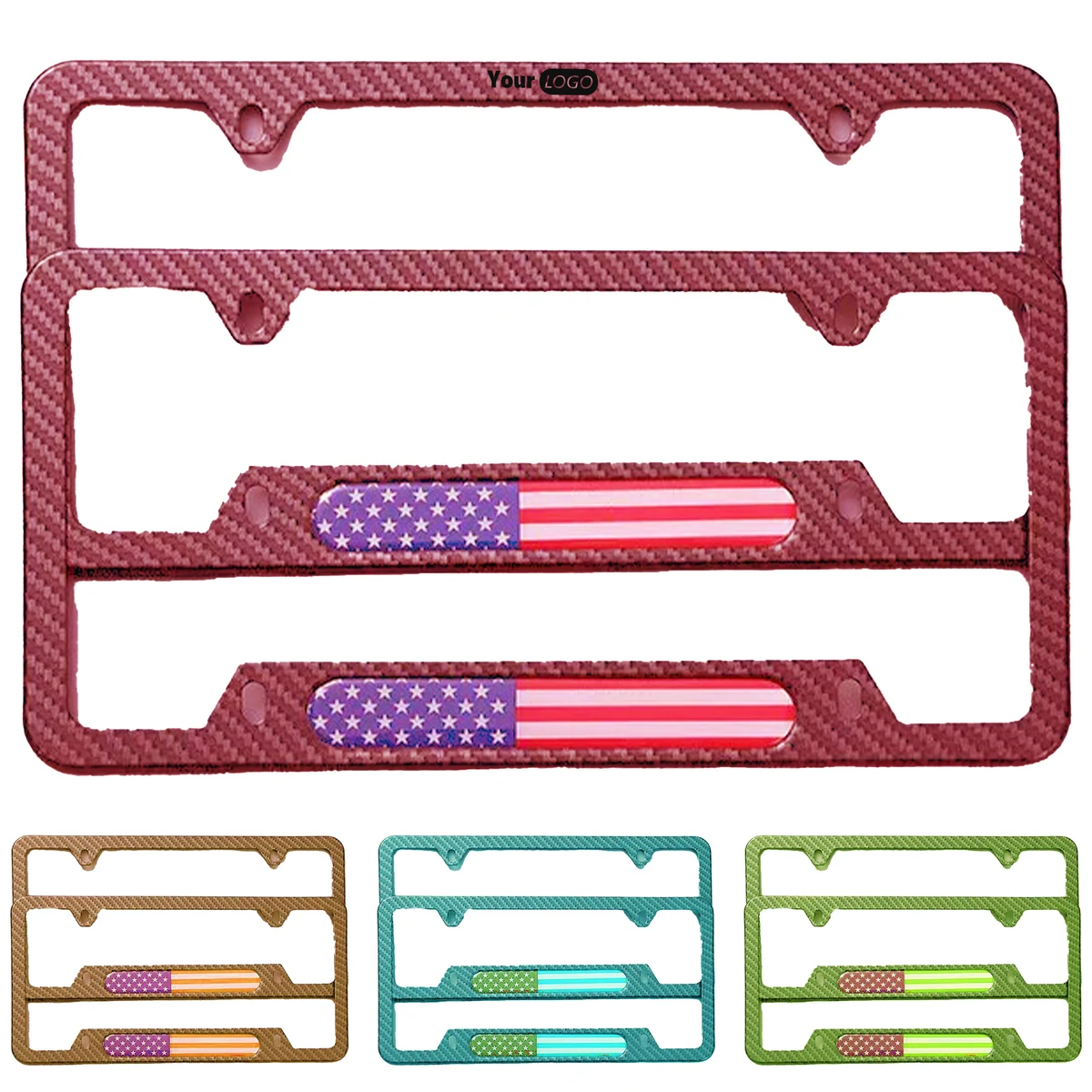 Aluminum Crafted Custom Plate Frame 1
