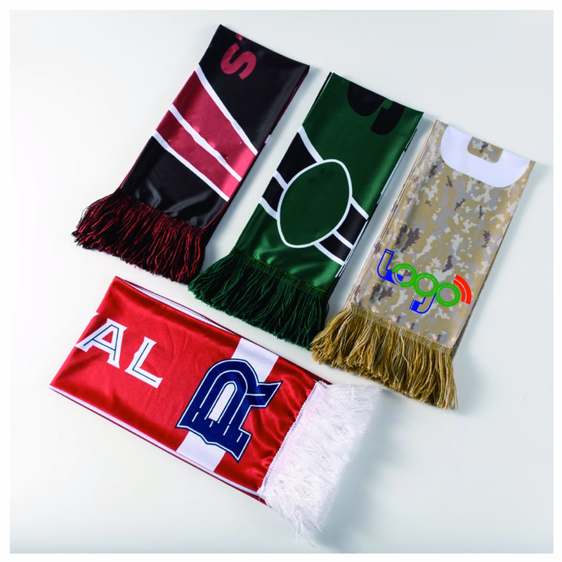 Polyester Scarf with Tassle