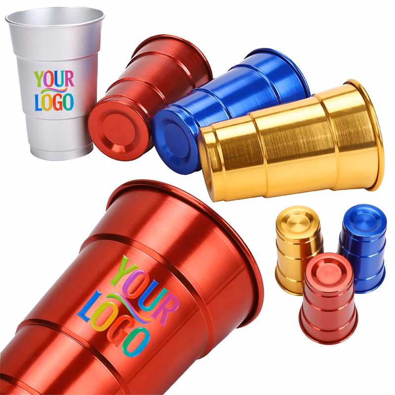 Premium Aluminum Beer Travel Cup