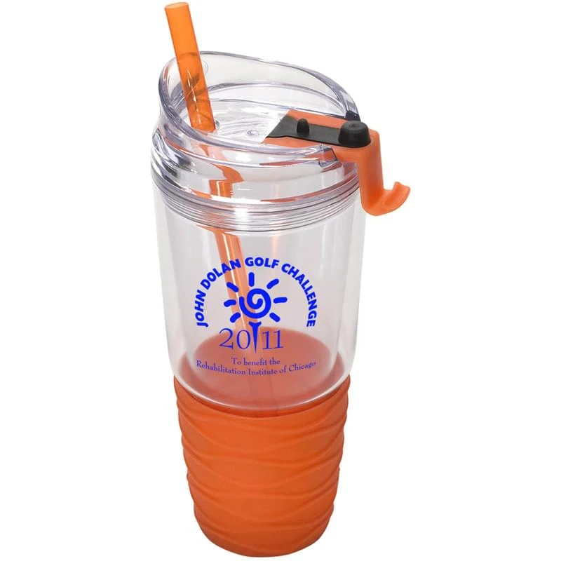 Quench Acrylic 22 oz. Tumbler with Straw 1
