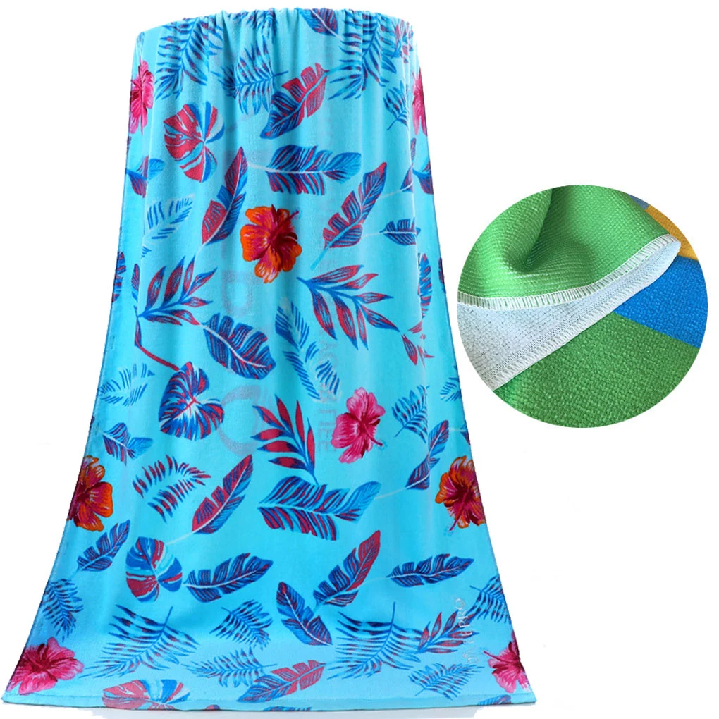 Full Color Printed Microfiber Beach Towel 1