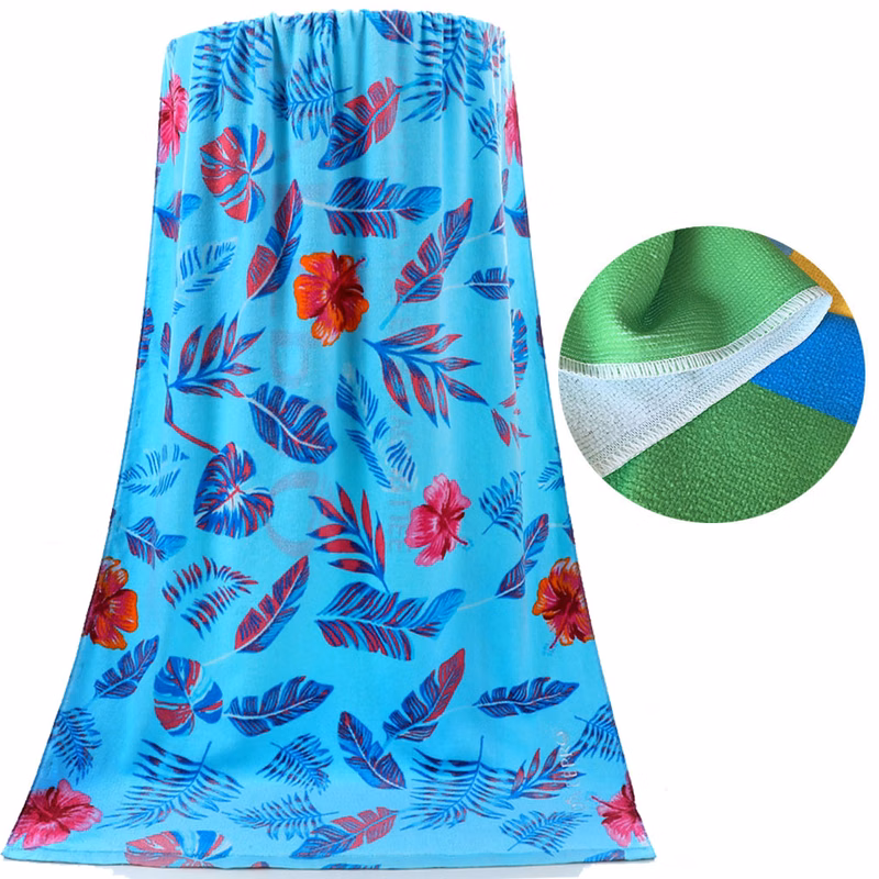 Full Color Printed Microfiber Beach Towel