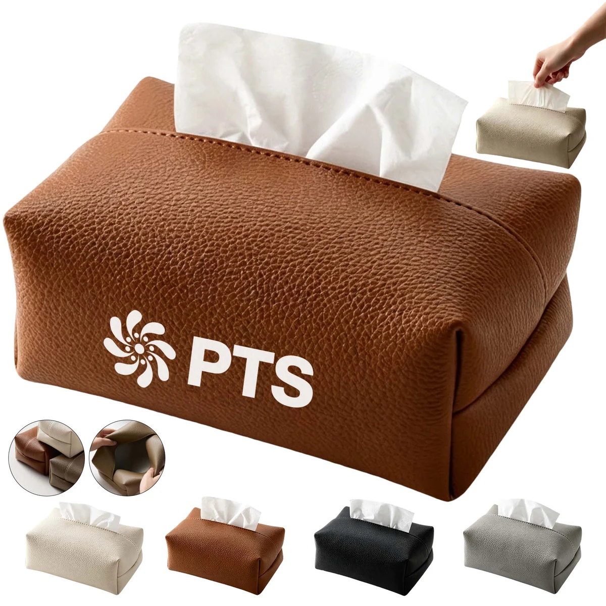 PU Leather Tissue Box 1
