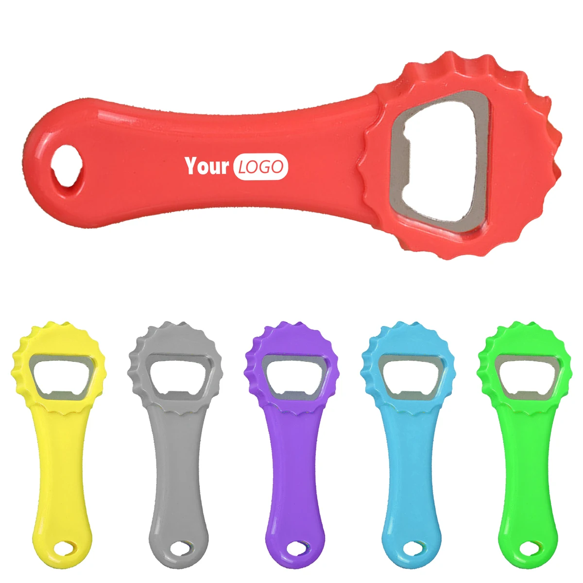 Polypropylene Simple Bottle Opener With Custom Logo 1