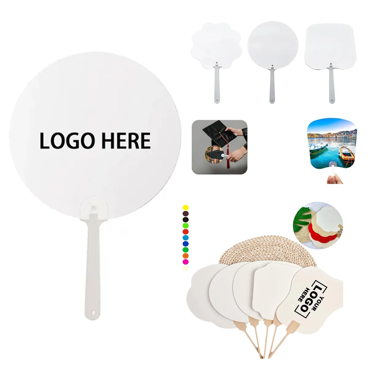 Advertising Fan MOQ 50pcs 1